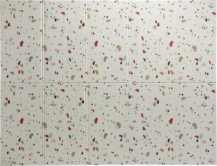 Actual product image Vertbaudet Grosse faltbare Spielmatte mit Reliefprägung, Schaumstoff (150 x 200 cm)