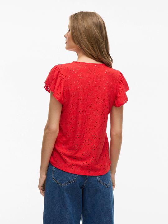 Produktbild Vila Rundhals Oberteil mit kurzen Ärmeln (M)