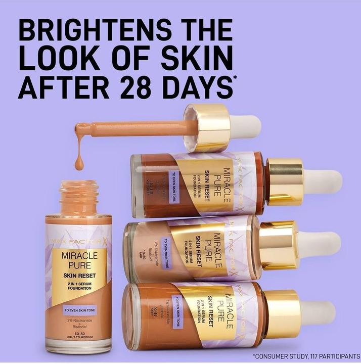 Produktbild Factor Miracle Pure Skin Reset Serum Foundation