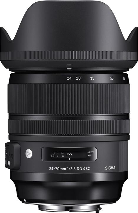 Produktbild Sigma 24-70mm F2,8 DG OS HSM ART, Canon EF (Canon EF, Canon EF-S, Vollformat)