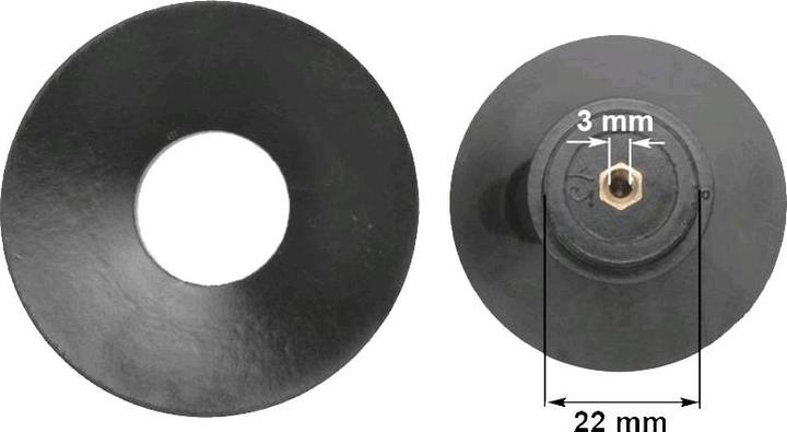 Actual product image Lagostina Cover knob with screw N 3 (5 cm)