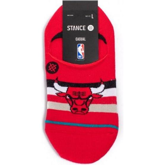 Stance, Damen, Sportsocken, socken chicago bulls st no show (42, 46), Rot
