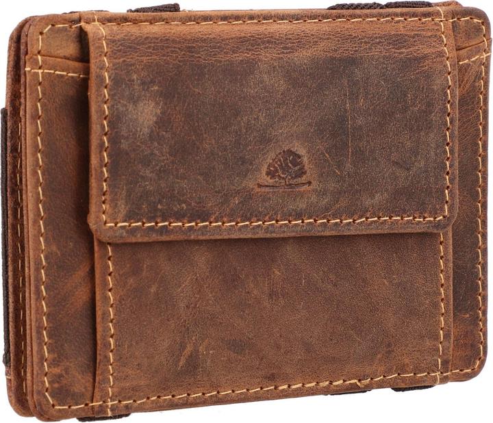 Immagine prodotto Greenburry Portafoglio Magic vintage RFID in pelle 10 cm