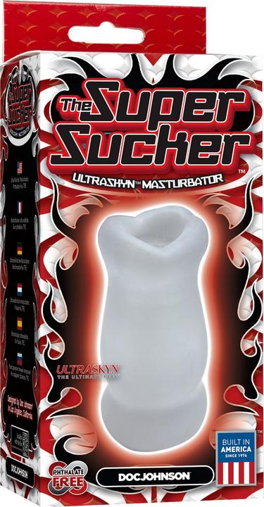 Actual product image Doc Johnson The Super Sucker ULTRASKYN Masturbator
