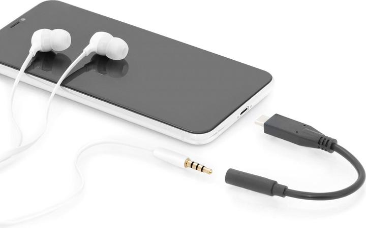 Produktbild Digitus USB C – 3.5 mm Buchse Audio Adapter (0.20 m, USB)
