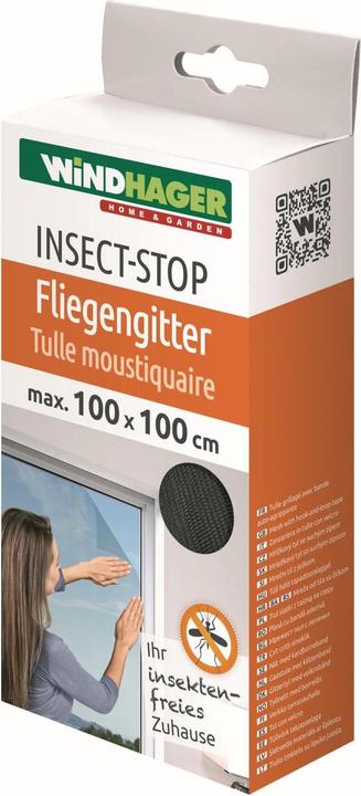 Produktbild Windhager Standard Fliegengitter (100 x 100 cm)