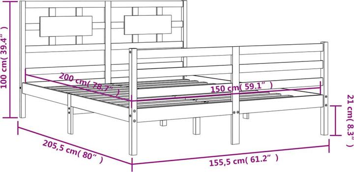 Produktbild vidaXL Anselm (150 x 200 cm)