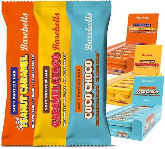 Produktbild Barebells Soft Protein Bar (Caramel Choco, 12 Stk., 660 g)