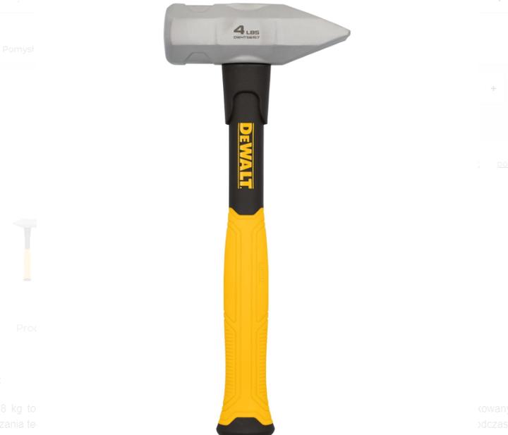 Actual product image DeWalt VORSCHLAGHAMMER AUS STAHL 1 81 kg (1810 g)