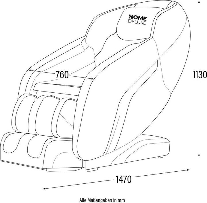 Actual product image Home Deluxe Zero Gravity Ii