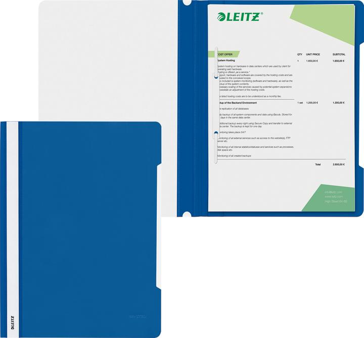 Productafbeelding Leitz Standaard plastic nietmachine (A4, 1 x)