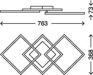Produktbild Briloner Frame (1300 lm, E27)