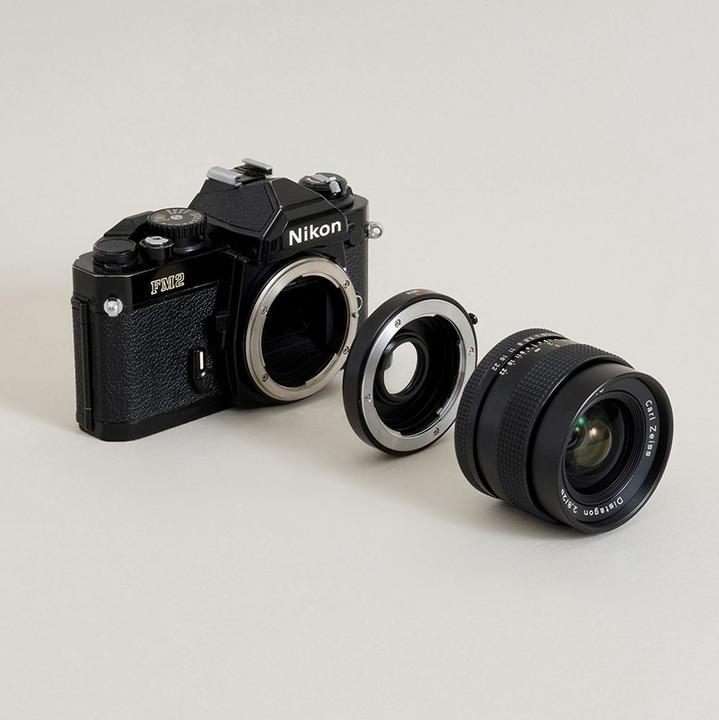 Productafbeelding Urth Adapter voor lensvatting: Compatibel met Contax/Yashica (C/Y) objectieven op Nikon F camerabody
