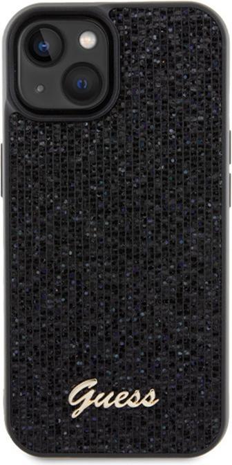Produktbild Guess GUHCP14SPMSDGSK iPhone 14 / 15 / 13 6.1" czarny/black hardcase Disco Metal Script (Apple iPhone 15)