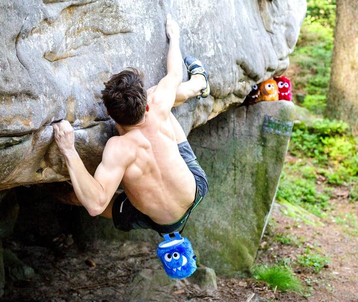 Immagine prodotto Crafty Climbing Tangerine Foodie Monster Chalkbag