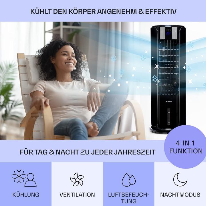 Actual product image Klarstein Pechschwarz