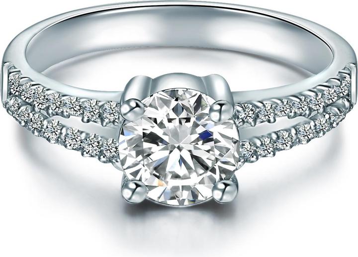 Produktbild Trilani Damen Sterling Silber Zirkonia silber - 4204 (57, 925 Silber)