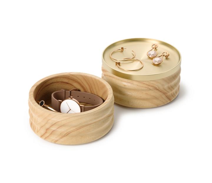 Produktbild Umbra Schmuckschatulle Tesora 13 x 12 cm, Nature