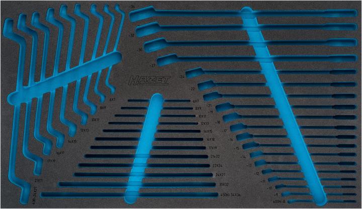 HAZET Inserto 2C in schiuma morbida 163-478L (163-478L)