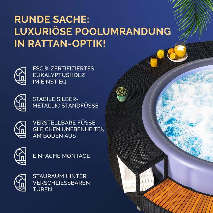 Actual product image Deuba Jacuzzi