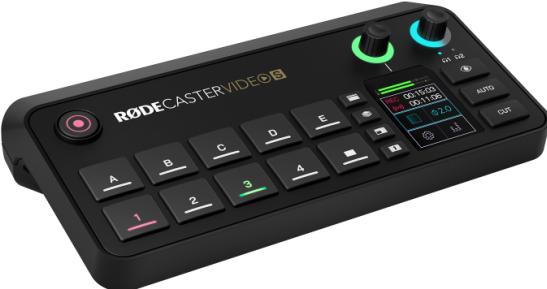 Image du produit RØDE RØDECaster Video S (Studio et mixeur live)