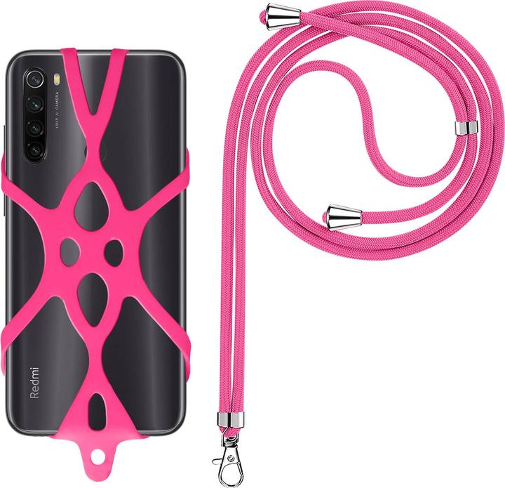 Actual product image Avizar Cell phone chain, adjustable nylon strap