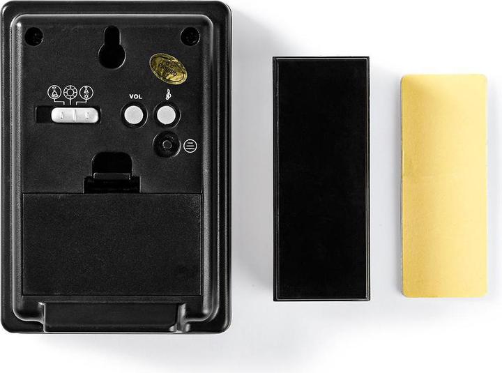 Image du produit Nedis Sonnette sans fil Alimentation par piles 3 V DC 1x CR2032 Volume : 80 dB Portée du signal : 300 m