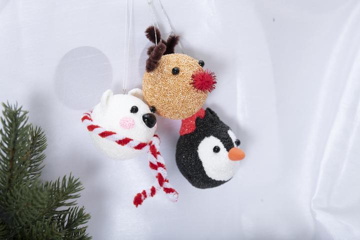 Produktbild Creativ Company Bastelset Christbaumkugeln