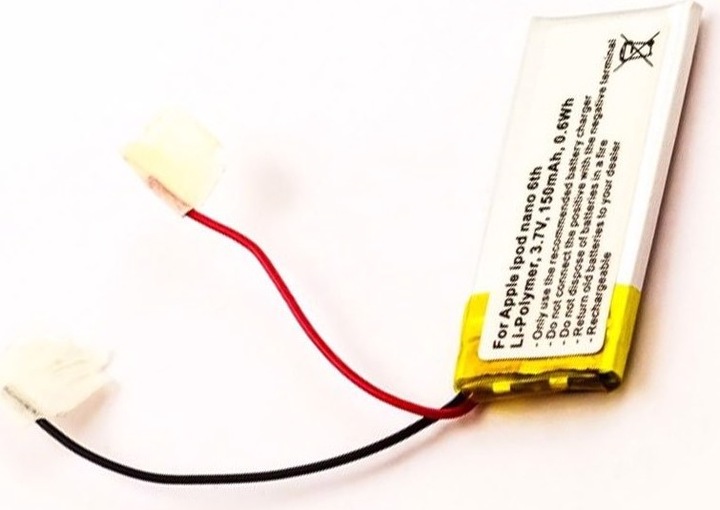 Actual product image AccuCell Battery Apple Ipod Nano 6th Battery 616-0531