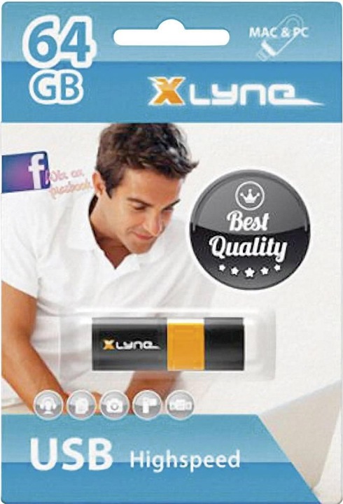 Produktbild Xlyne Highspeed Wave (64 GB, USB-A, USB 2.0)