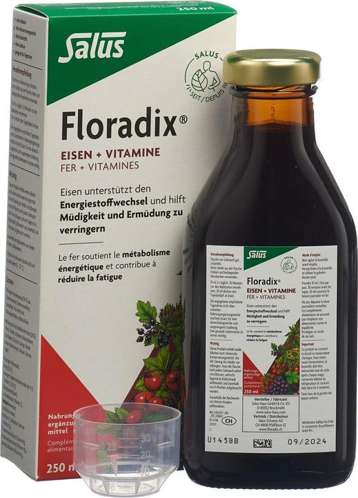 Actual product image Salus Eisen + Vitamine (1 pcs., Liquid, 250 ml)