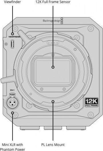 Productafbeelding Blackmagic PYXIS 12K (PL-vatting) (98.70 Mpx, 40p)