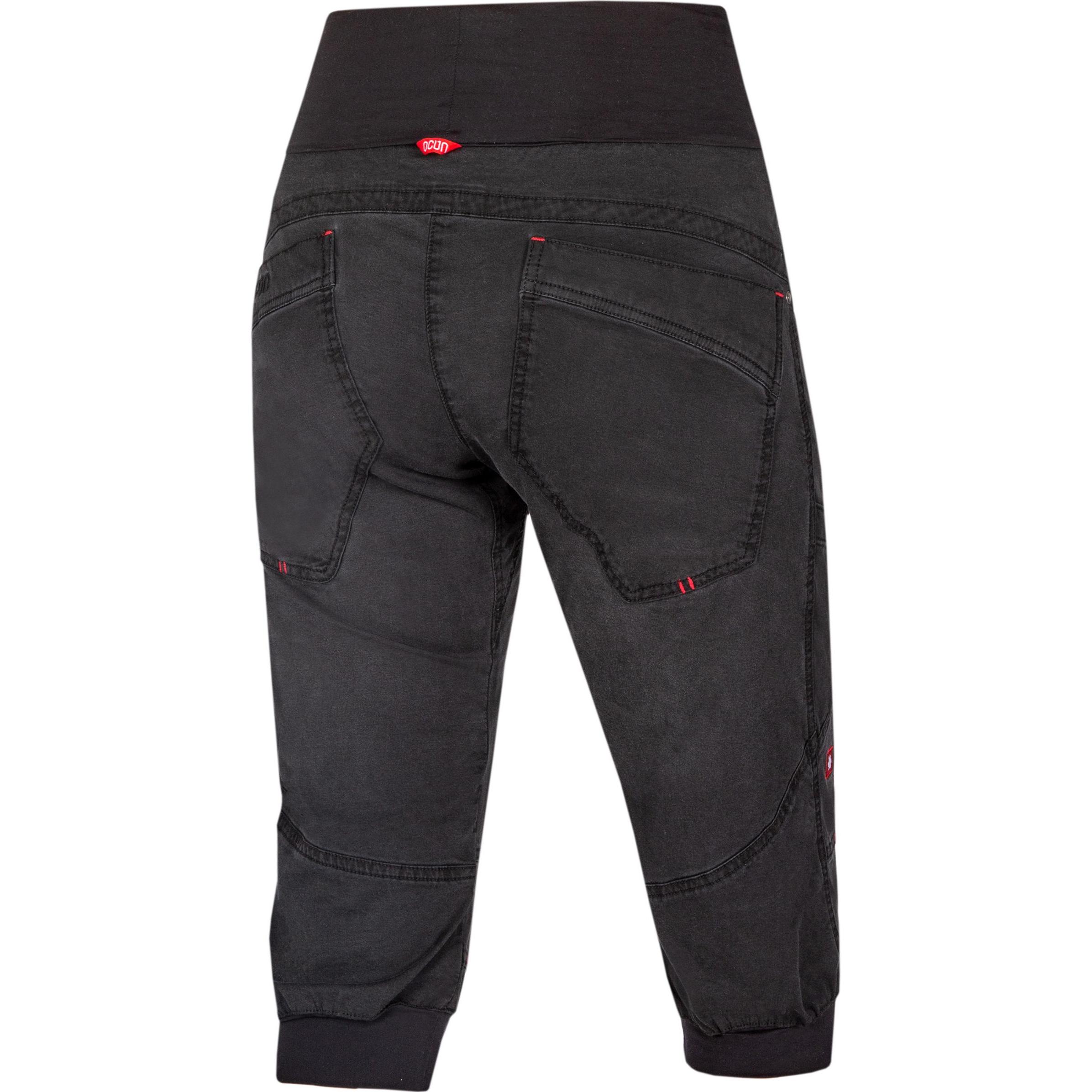 Thumbnail - Ocun, Damen, Outdoorhose, Noya Jeans Organic Shorts, Kletterhose (L), Schwarz, L