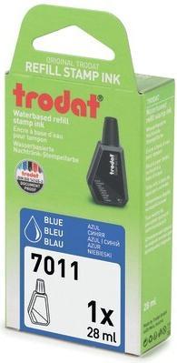 Actual product image Trodat Stamp colour blue 28ML 7011/SB