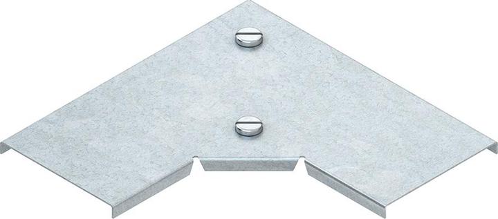 Produktbild Niedax NIE RESKDV100 Deckel fÃ¼r Bogen 90Â° B: 104mm bandverz.DIN EN 10346 Dr.V. (20 cm)