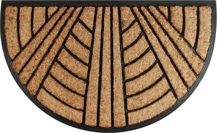 Mojawo Schmutzfangmatte Fussmatte Schuhabstreifer 45x75 cm halbrund (45 x 75 cm)