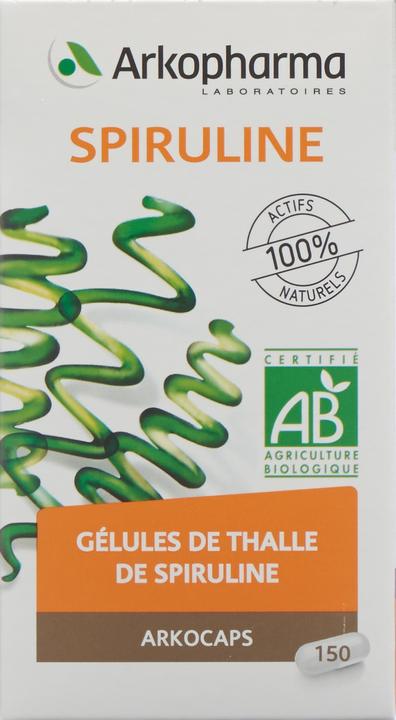 Image du produit Arkopharma Arkocaps Bio Spirulina Kapseln (150 pièce(s), Capsules, 116 g)