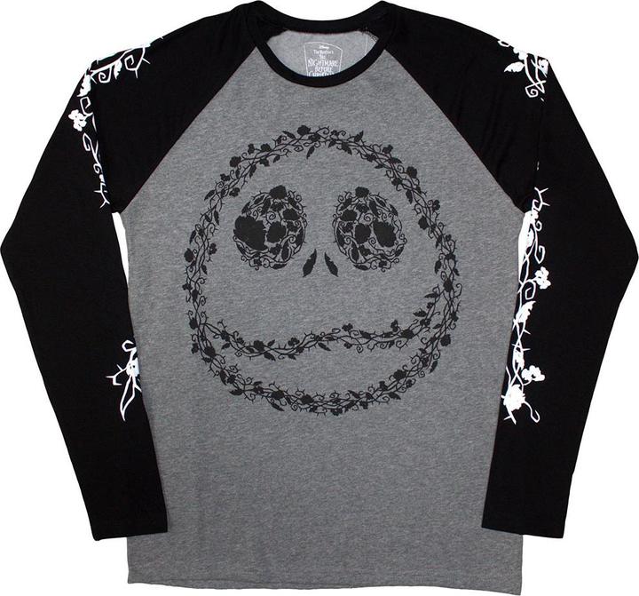 Produktbild The Nightmare Before Christmas Floral Jack Raglan (XXL)