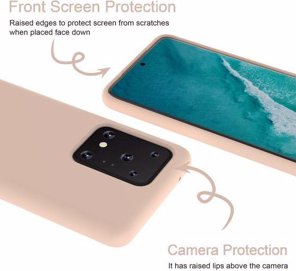 Actual product image MU Classic Liquid Silicone Case Series (Samsung Galaxy S20 Ultra)