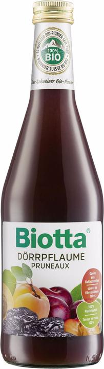 Produktbild Biotta Säfte Dörrpflaume Bio 0.5 l (6 x 50 cl)