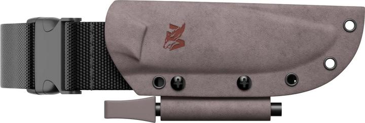 Wolfang Fondina AMBULO in kydex con avviamento al fuoco Grigio