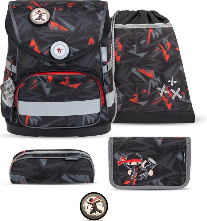 Actual product image Belmil COMPACT Schulrucksack-Set Ninja (19 l)