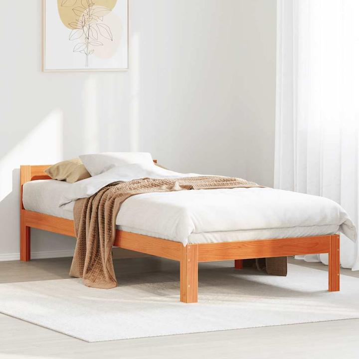 Produktbild VidaXL Familienbett ohne Matratze 240x200 cm Massivholz Kiefer Bett (240 x 200 cm)