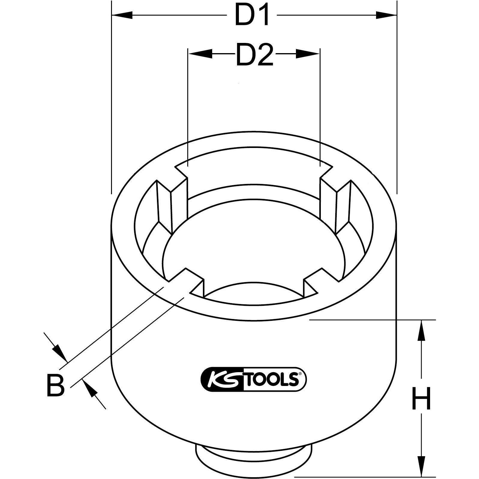 Thumbnail - KS Tools, Gewindeschneider + Gewindebohrer, 450.5028
