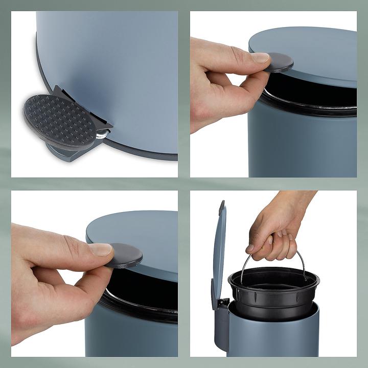 Produktbild Kela Kosmetikeimer Mats rauchblau (3 l)