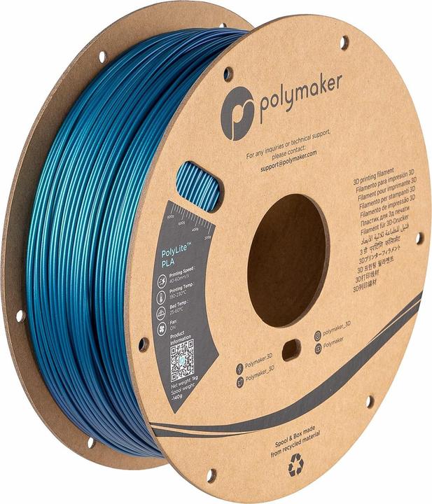 Immagine prodotto Polymaker PolyLite PLA Starlight (PLA, 1.75 mm, 1000 g)
