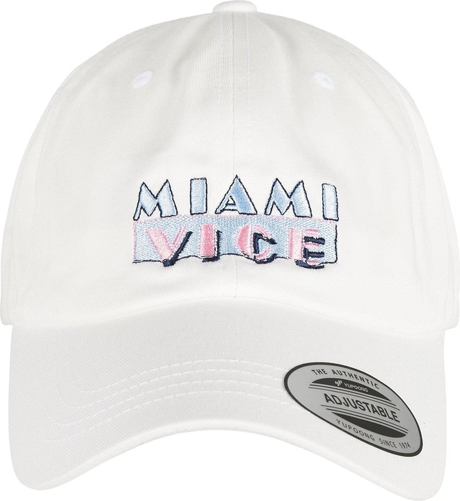 Produktbild Mister Tee Miami Vice Logo Dad Cap - 15565 (One Size)