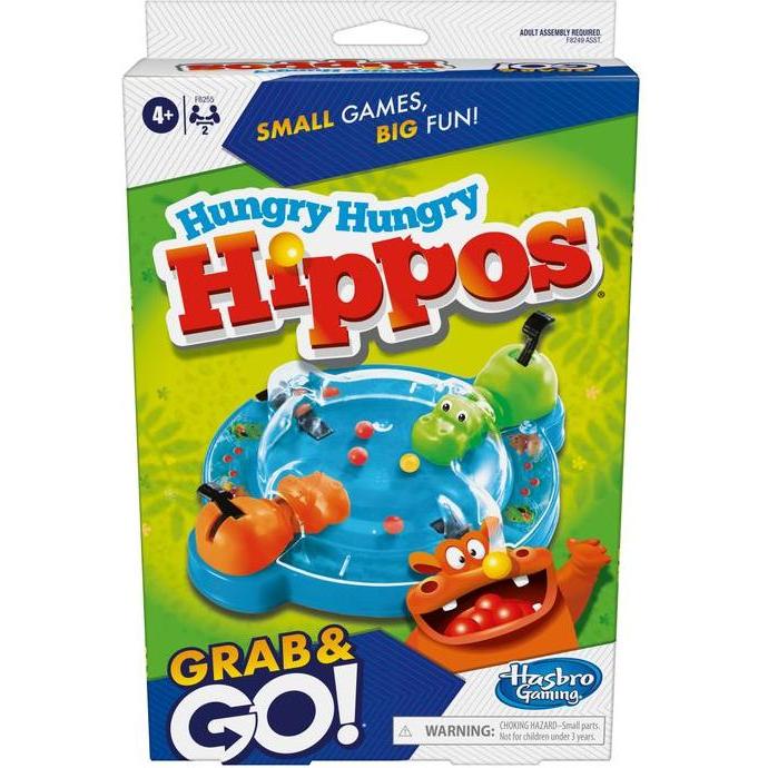 Komelon Travel game Hungry Hungry Hippos Grab&Go (F8255BAL)