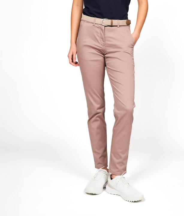 Inesis Damen Golfhose Baumwolle - MW500 braun (30)