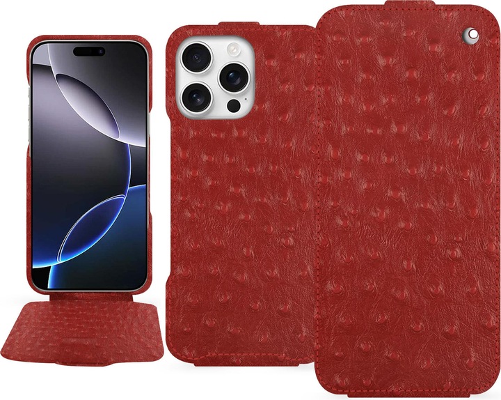 Produktbild Noreve Lederschutzhülle vertikal (Apple iPhone 16 Pro Max)